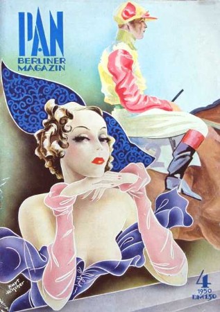 "Pan - Berliner Magazin", 4/1950, Titelbild: Kurt Hilscher "Pan - Berliner Magazin", 4/1950, Titelbild: Kurt Hilscher