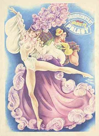 Friedrichstadt Palast - "Das Varieté", Programmheft September 1949, Entwurf: Kurt Hilscher Friedrichstadt Palast - "Das Varieté", Programmheft September 1949, Entwurf: Kurt Hilscher