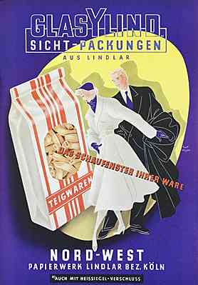 Nord-West Papierwerk Lindlar Bez. Köln - "Glasylind Sicht-Verpackungen" (1955) Nord-West Papierwerk Lindlar Bez. Köln - "Glasylind Sicht-Verpackungen" (1955)