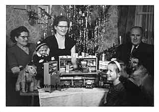 Foto Weihnachten 1950er Jahre