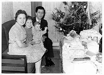 Foto Weihnachten 1950er Jahre