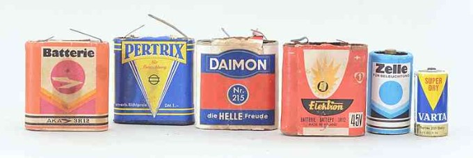 Batterien 60er Jahre Batterien 60er Jahre