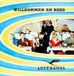 Lufthansa - "Willkommen an Bord", Image-Broschüre 1957 Lufthansa - "Willkommen an Bord", Image-Broschüre 1957