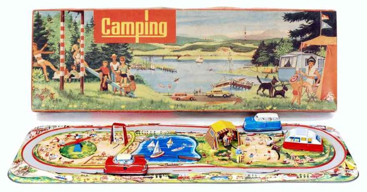 Technofix Nr. 304 "Camping"-Blechbahn Technofix Nr. 304 "Camping"-Blechbahn