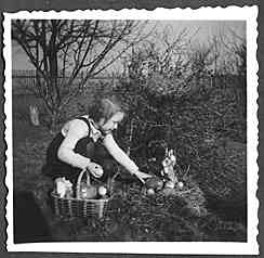 altes Foto Ostern 1954