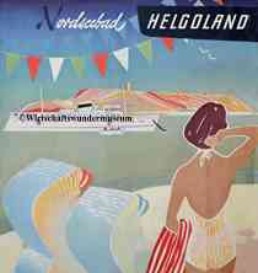 Nordseebad Helgoland, Reiseprospekt 1955 Nordseebad Helgoland, Reiseprospekt 1955