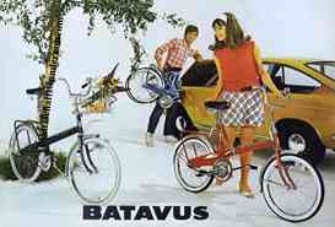 BATAVUS – "Batafalt-Klapprad", "Rennsportrad Hennes Junkermann", Prospekt BATAVUS – "Batafalt-Klapprad", "Rennsportrad Hennes Junkermann", Prospekt